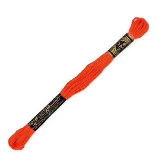 DMC Mouliné Special 6 Strand Cotton for Embroidery Arancio 721