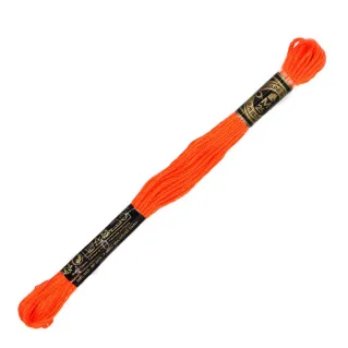 Mouliné Spécial DMC 6 Brins Coton pour broderie Arancio 740