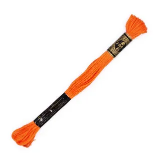 Moulinè special DMC 6 Cabos Algodón para bordado Arancio 741