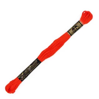 Mouliné Spécial DMC 6 Brins Coton pour broderie Arancio 947