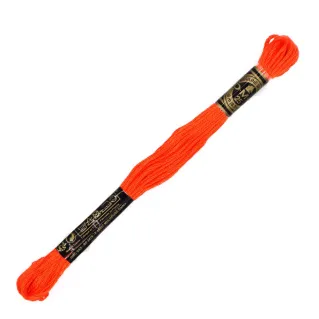 Moulinè special DMC 6 Cabos Algodón para bordado Arancio 970