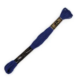 Mouliné Spécial DMC 6 Brins Coton pour broderie Blu royal 158