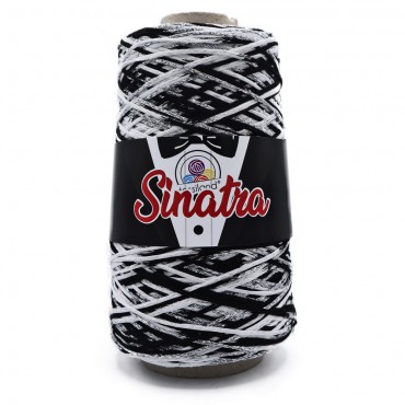 Sinatra fettuccia misto viscosa lurex sfumato rocca 200g Marine