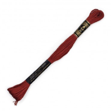 Moulinè special DMC 6 Capi Cotone per ricamo Mattone 355