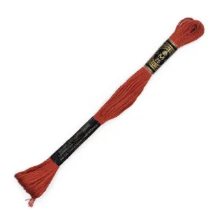 Moulinè special DMC 6 Cabos Algodón para bordado Mattone 3830