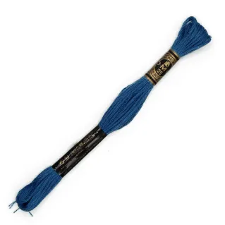Moulinè special DMC 6 Cabos Algodón para bordado Azzurro 3842