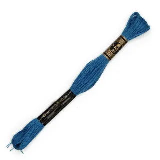 Moulinè special DMC 6 Cabos Algodón para bordado Azzurro 517