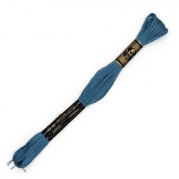 Moulinè special DMC 6 Capi Cotone per ricamo Azzurro 3760