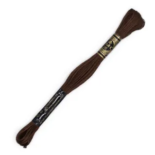 Moulinè special DMC 6 Cabos Algodón para bordado Marrone 838