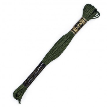 Moulinè special DMC 6 Capi Cotone per ricamo Militare 935