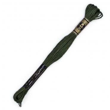 Moulinè special DMC 6 Capi Cotone per ricamo Militare 934