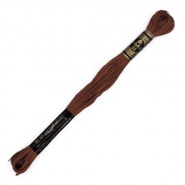 Moulinè special DMC 6 Capi Cotone per ricamo Nocciola 632