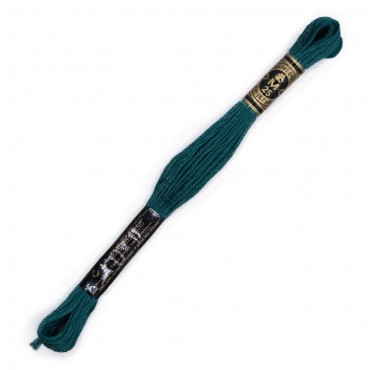 Moulinè special DMC 6 Capi Cotone per ricamo Petrolio 3808