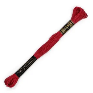 Moulinè special DMC 6 Cabos Algodón para bordado Rosso 3831