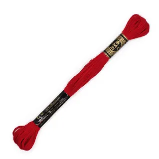 Moulinè special DMC 6 Cabos Algodón para bordado Rosso 347