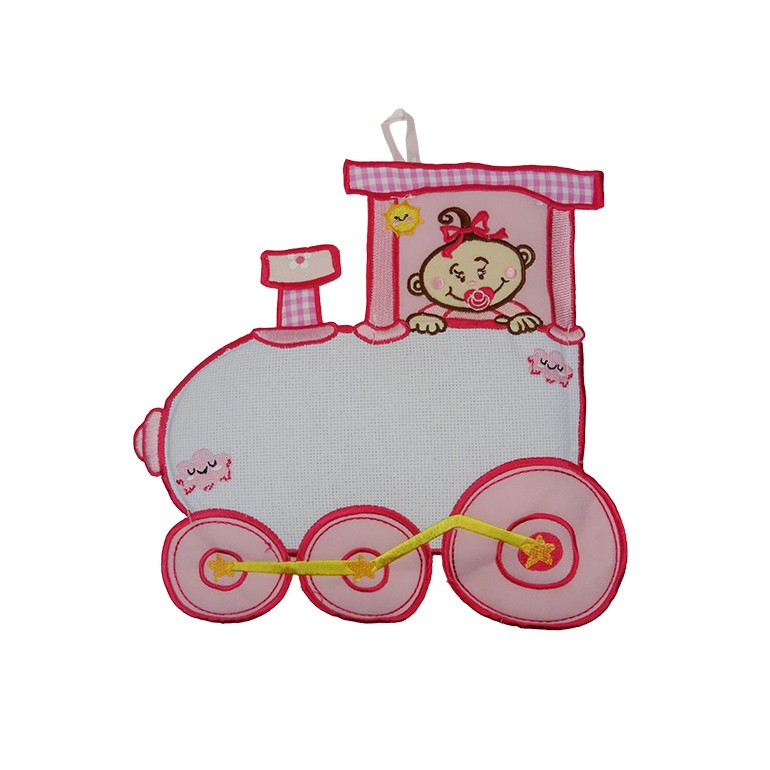 Fiocco Nascita Trenino Girl
