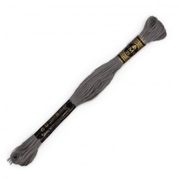 Moulinè special DMC 6 Capi Cotone per ricamo Grigio 04