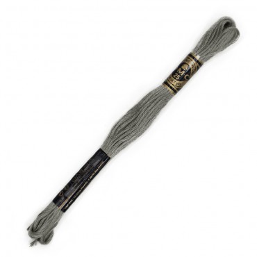 Moulinè special DMC 6 Capi Cotone per ricamo Grigio 646