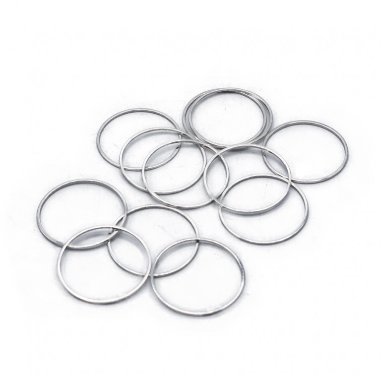 Cerchi in metallo mm30 pz10