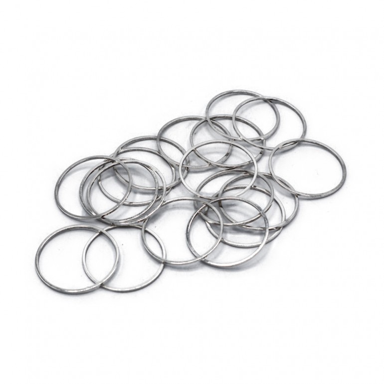 Cerchi in metallo mm25 pz10