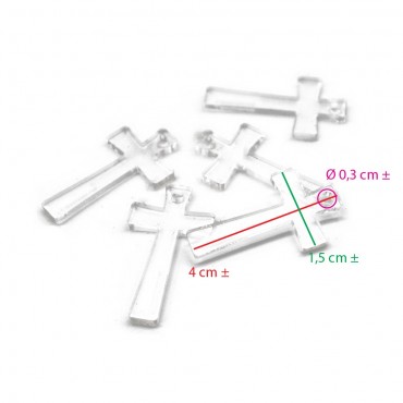 Crocifisso 40x20 conf 5 pz Plex