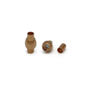 Cierres magnéticos Barilotto 20mm para bisutería 2pz Oro