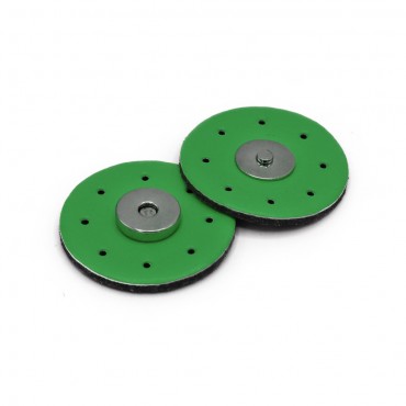 Green Sewable Eco-Leather Magnetic Closures | Tessiland