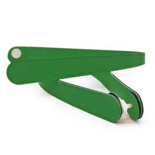 Poignées Screw en simili cuir avec attache à vis fabriquées en Italie Verde