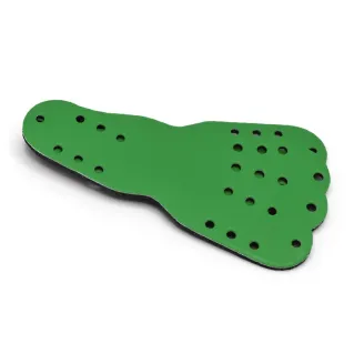 Eco leather Ring Holders for Bags Made in Italy 4pcs Green