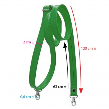 Sangle de sac Old Style Vert pour créations au crochet | Tessiland