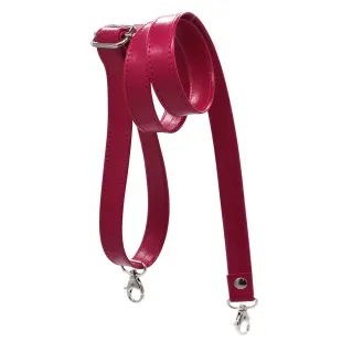 Old Style Faux Leather Adjustable Shoulder Strap for DIY Bags Magenta
