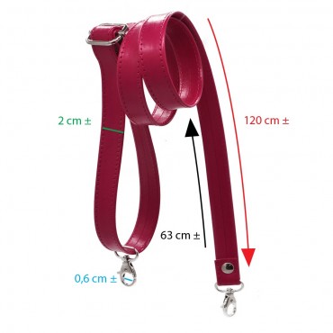 Tracolla Borsa Old Style Magenta per creazioni all'uncinetto | Tessiland