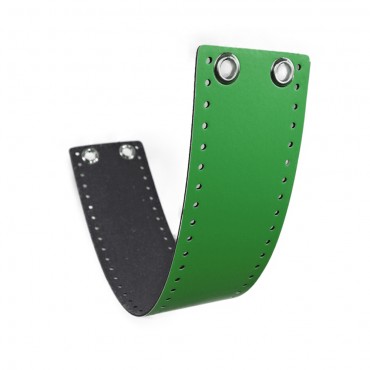 Set AlexQueenMini fascia ecopelle per borse 56x10cm Verde