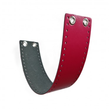 Set AlexQueenMini fascia ecopelle per borse 56x10cm Magenta