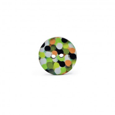 Bottone Pixel a Pois Variante Amalfi | Tessiland