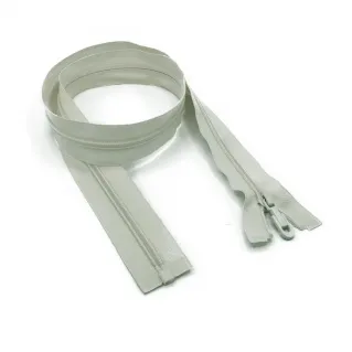 5 mm Nylon Spiral Zipper for Jackets and Cardigans 1 pcs Tortora