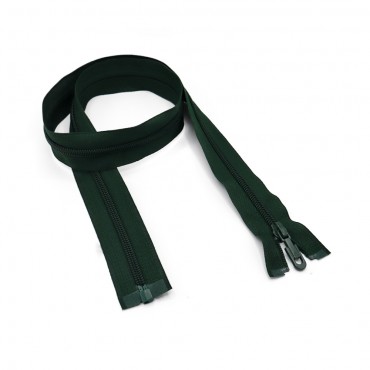 Divisible Zipper 80 cm Dark Green | Tessiland