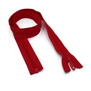 5 mm Nylon Spiral Zipper for Jackets and Cardigans 1 pcs Red