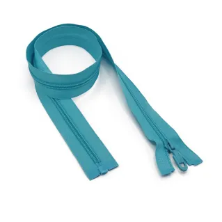 5 mm Nylon Spiral Zipper for Jackets and Cardigans 1 pcs Turchese