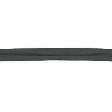 Zipper by the Meter Gray: Versatility for Creations | Tessiland