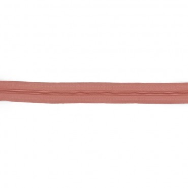 Zipper by the Meter Old Pink: Versatility for Creations | Tessiland