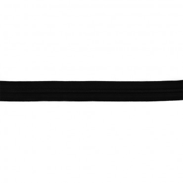 Zipper by the Meter Black: Versatility for Creations | Tessiland