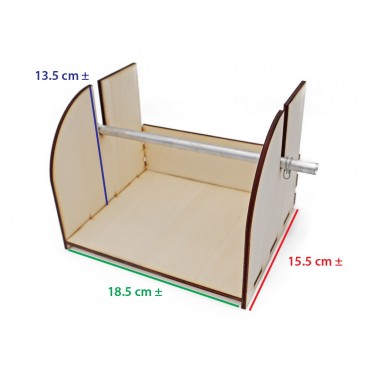 Porte-bobine en bois