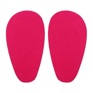 Semelles en feutre pour chaussons enfants base 3mm faciles à coudre Rose