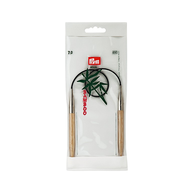 P-221531-Circular knitting needles-Bamboo-N.7-40 cm