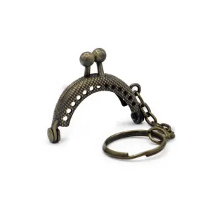 Metal Click Clack Keychain Bronzo