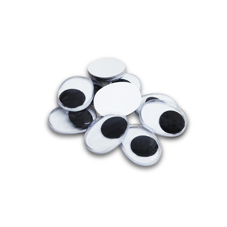 Moving eyes-self adhesive-amigurumi-20 mm-10 pieces