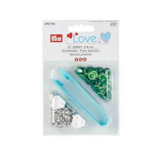 Boutons pression automatiques Vert