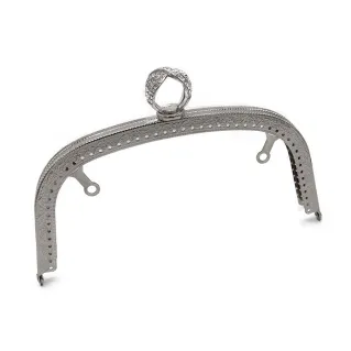 Cierre clic clac Ring plata 18,5 cm | Tessiland