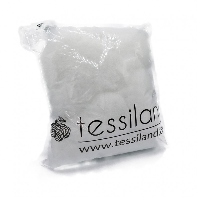 White Hypoallergenic Stuffing for Crochet Amigurumi | Tessiland